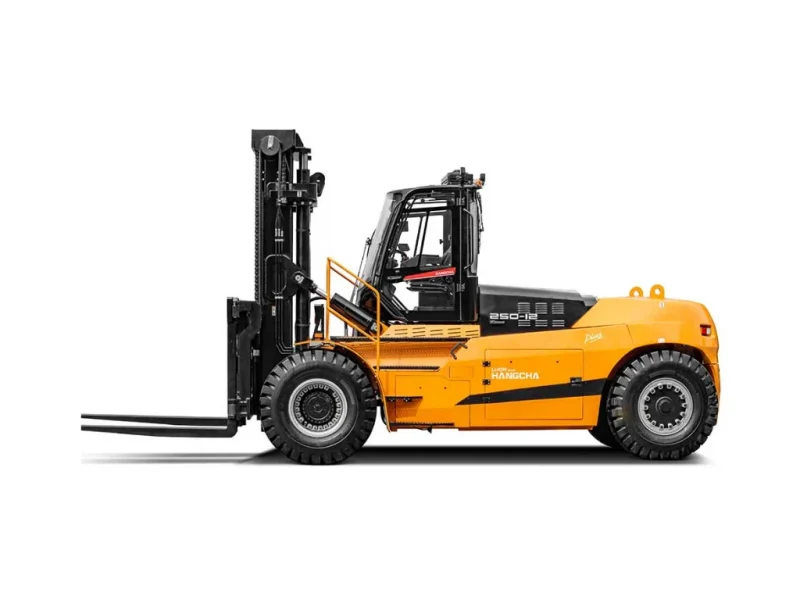 20 25t Xh Series Electric Forklift With Li On Technology White Background 4