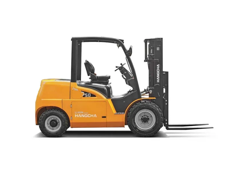 4 0 5 0t Xe Series Electric Forklift With Li On Technology White Background 4