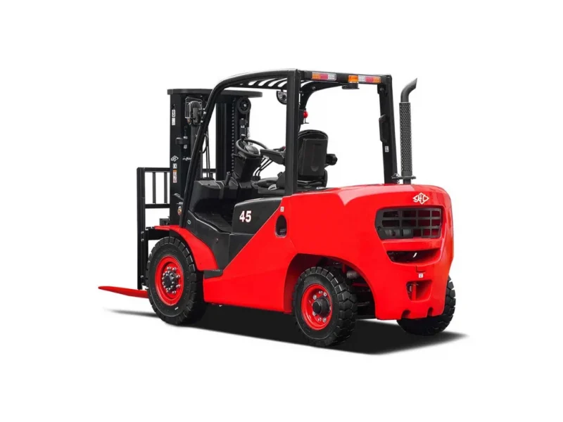 4 5 5t Xf Series Internal Combustion Diesel Lpg Counterbalance Forklift Whit Background 2