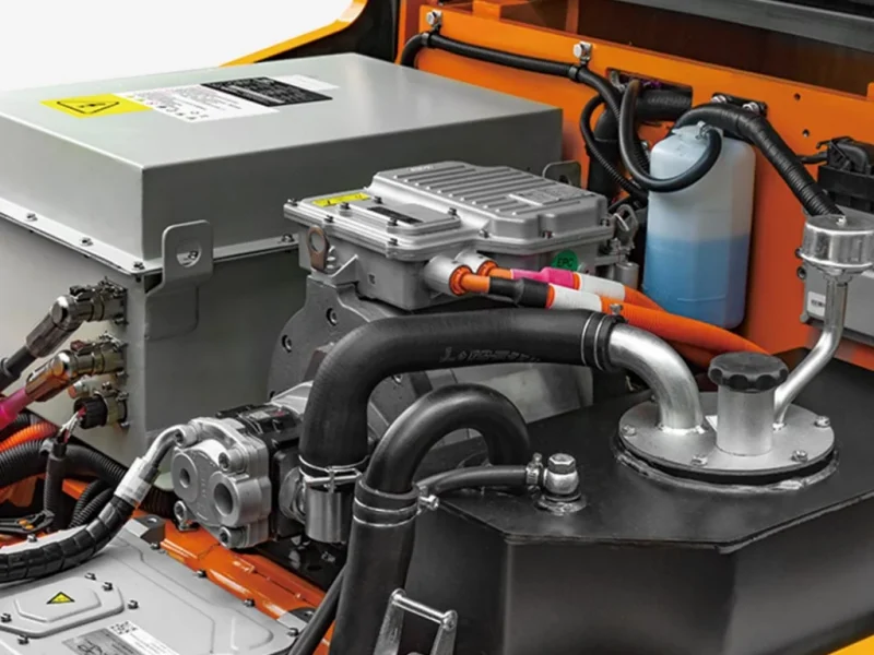 4 5t Xh Series Electric Forklift With Li On Technology 3