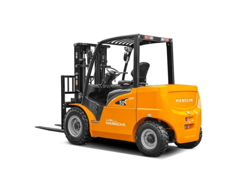 4 5t Xh Series Electric Forklift With Li On Technology White Background 2