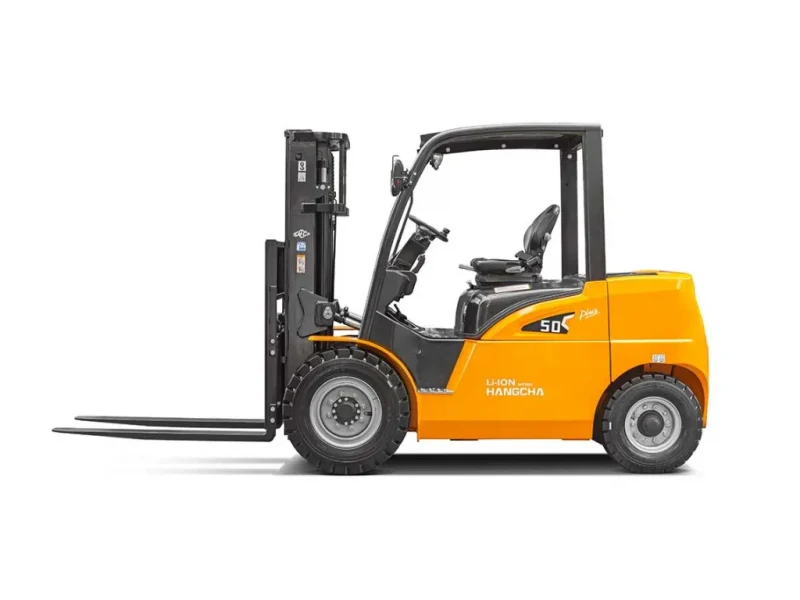 4 5t Xh Series Electric Forklift With Li On Technology White Background 3