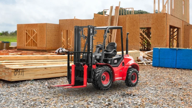 4wd Series Standard Forklift For Sale Product Introduction Background Details Page