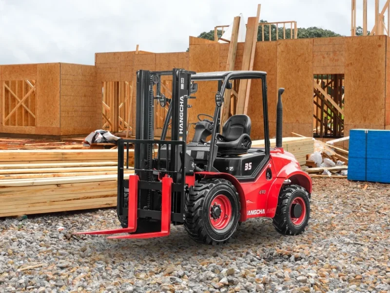 4wd Series Standard Forklift For Sale Product Introduction Background Details Page