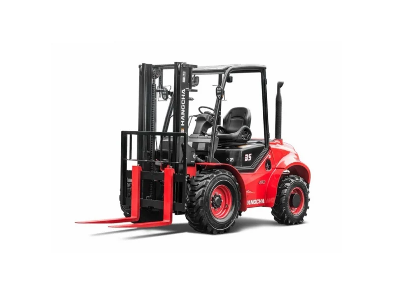 4wd Series Standard Forklift For Sale White Background Chart