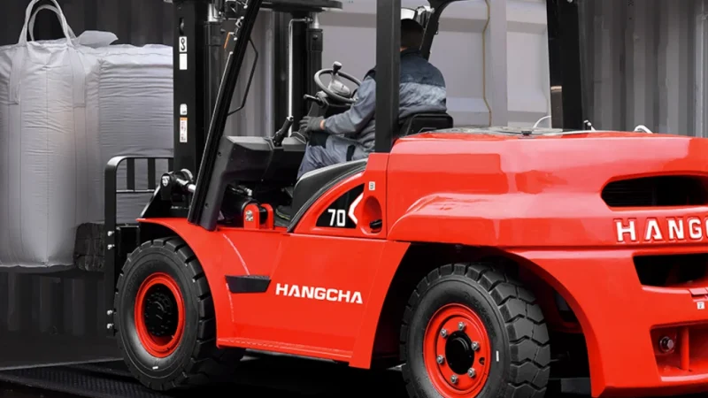 5 10t X Series Diesel Forklift Truck For Work In Container Counterbalance Forklift 6