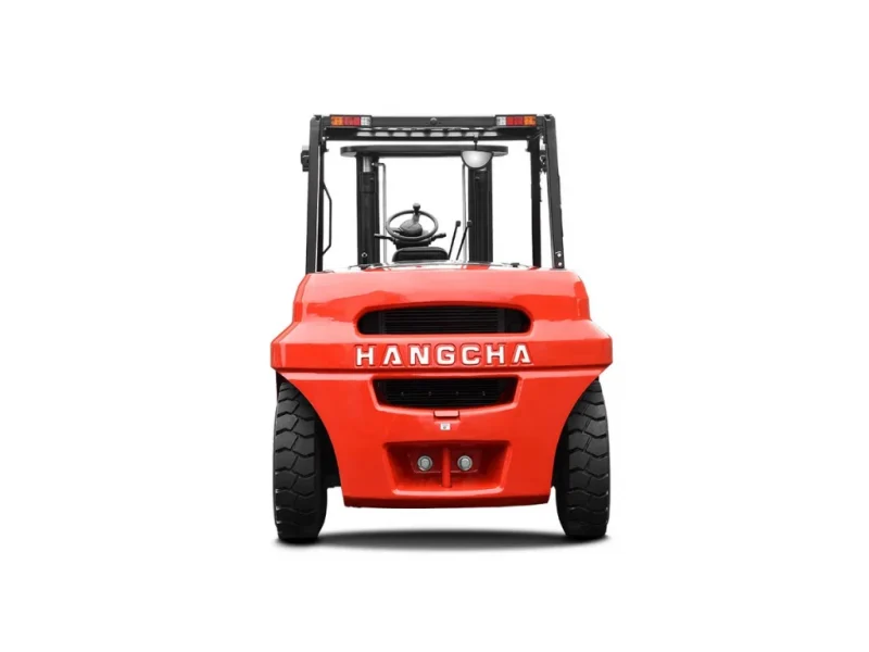 5 10t X Series Diesel Forklift Truck For Work In Container Counterbalance Forklift Whit Background 3