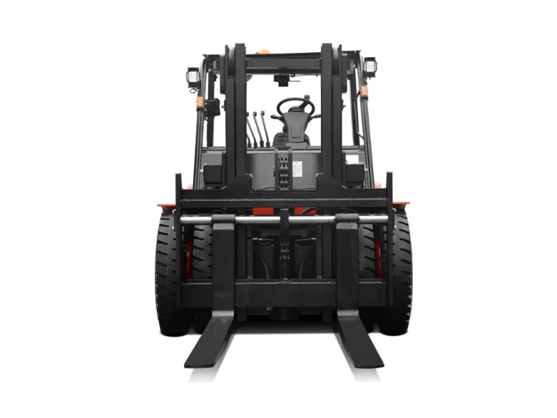 5 10t X Series Diesel Forklift Truck For Work In Container Counterbalance Forklift Whit Background 6