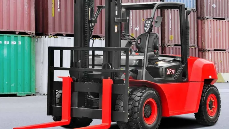 5 7t Xf Series Internal Combustion Diesel Lpg Counterbalance Forklift 6