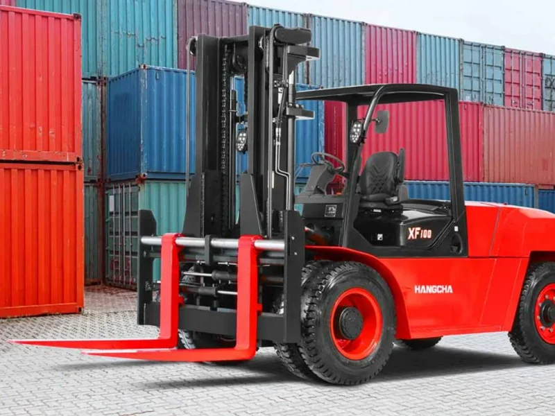 8 12t Xf Series Internal Combustion Diesel Lpg Counterbalance Forklift 5