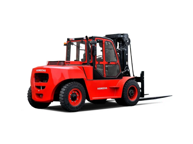 8 12t Xf Series Internal Combustion Diesel Lpg Counterbalance Forklift Whit Background 7