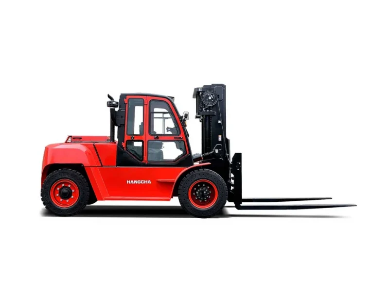 8 12t Xf Series Internal Combustion Diesel Lpg Counterbalance Forklift Whit Background 8
