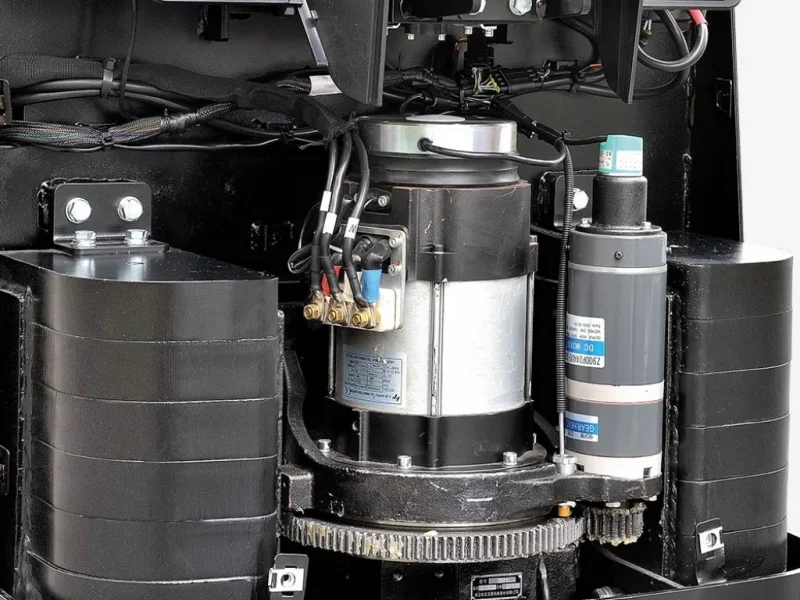 A Series Electric Counterbalanced Pallet Stacker 3