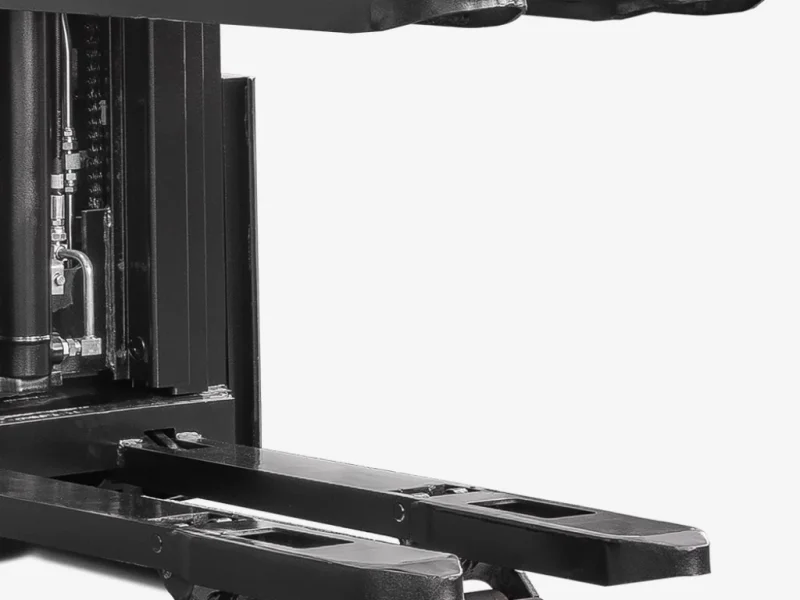 A Series High Range Pedestrain Pallet Stacker With Initial Lift 4