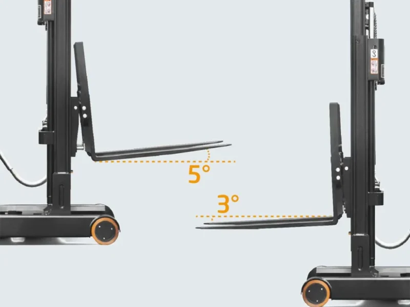 A Series High Range Stand On Pallet Stacker With Mast Move 1