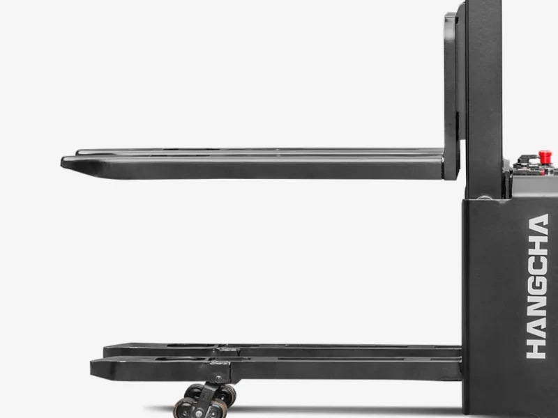 A Series Mini Range Stand On Pallet Stacker With Initial Lift 1