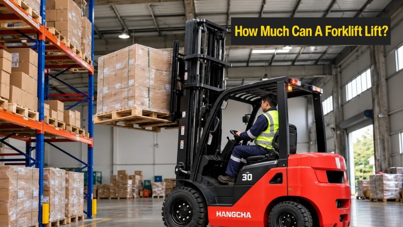 how much can a forklift lift