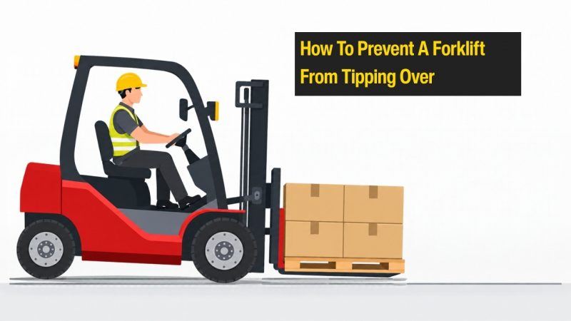 How to prevent a forklift from tipping over