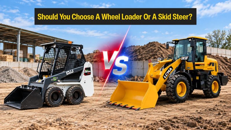 should you choose a wheel loader or a skid steer