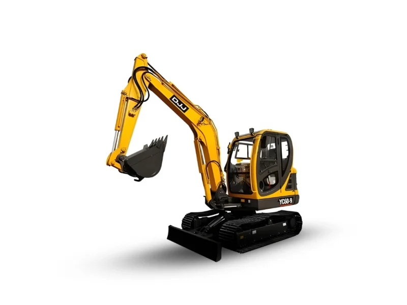 Yc60 Excavator For Sale White Background Chart